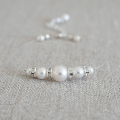 bracelet mariage perles